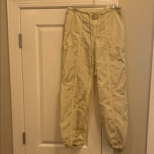 Tan Parachute Pants